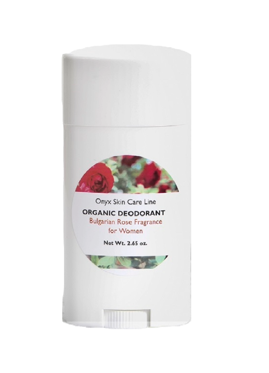 Organic Deodorant- Bulgarian Rose Fragrance - For Women -0