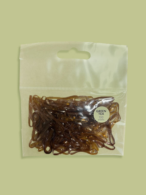 Belotty Elastic Hair Tie (Green Tea) - Brown-0