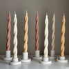 Bulk Tall Twisted Taper Candles-0