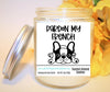 Pardon My French Funny Candles-0
