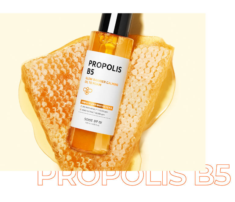 SOME BY MI Propolis B5 Glow Barrier Calming Oil to Foam 120ml-1